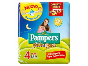 panales pampers pampers solyluna4max frontal