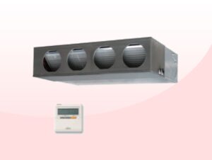 split conductos fujitsu acy80u frontal