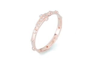 anello argento anilloconcruz frontal