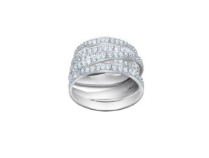 anillo plata swarovskielements anitrenzado14 frontal