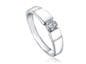 anillo solitario swarovskielements anillo_888 frontal