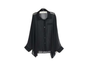 blusa chiffon chiffon n frontal
