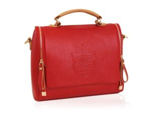 bolso mano fabricado bolsorojo frontal