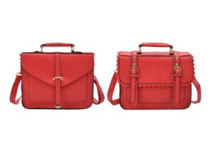 bolso maletin hombro maletinrojo frontal