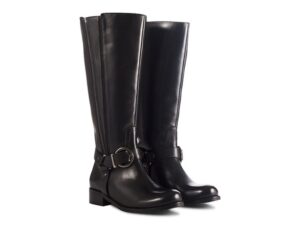 stivali pelle twinzip b14 00436 frontal