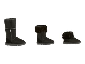 botas color negro chollitos frontal