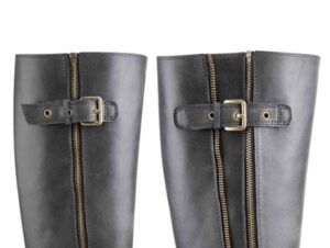 botas altas cremallera bot n40 41 frontal