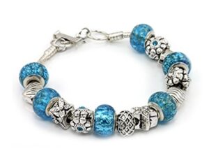 brazalete cristal oceanblue frontal