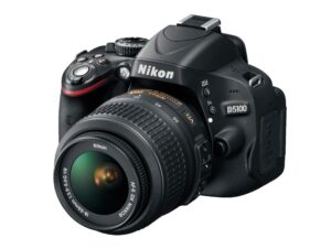 camara reflex nikon camarad5100 frontal