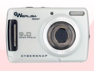 camara fotos werlisa wd97blanca frontal