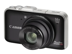 camara digital canon sx230hs frontal