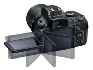 camara reflex nikon camarad5100 frontal
