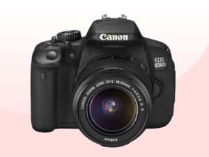camara reflex canon b0089u6blu frontal