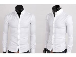 camisa hombre algodon vska bl m frontal
