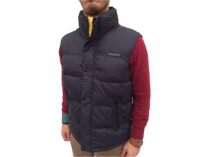 chaleco acolchado caterpillar bomber a l frontal