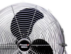 circulador aire cromado prim30 frontal