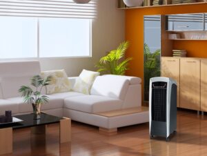 climatizador evaporativo jocel rafy 60af frontal