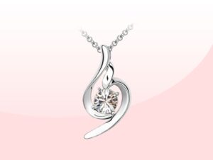 colgante swarovski clearcrystal crystal frontal