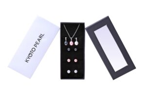 tris orecchini 100gradi kyotopearl frontal