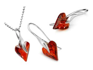 conjunto pendientes silvercraft pendientes_688 frontal