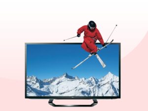 television 47lm620s frontal