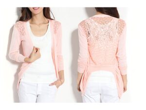 cardigan encaje color lacecardigan r frontal