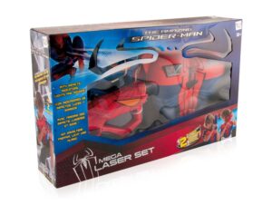 mega laser spiderman megalaserset frontal