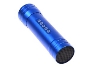 mini altavoz portatil mp3 linterna frontal