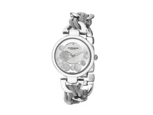 reloj analogico akribos ak643ss frontal