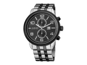 reloj caballero auguststeiner as8069bk frontal