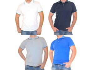 polo cotone 4polosl frontal