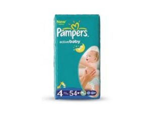 pack pampers active baby 4 frontal