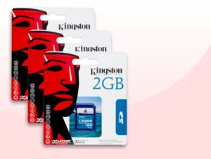 pack kingston pack3sd 2gb frontal