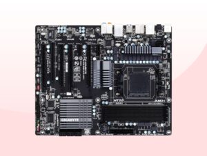 placa base gigabyte b00545bzog frontal