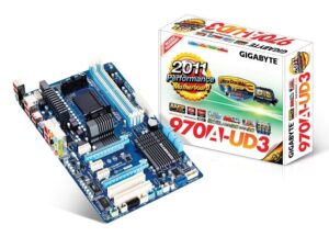 placa base gigabyte b005504qaa frontal