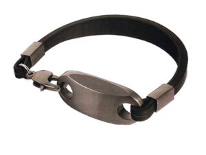 pulsera cuero breil breiltj0656 frontal