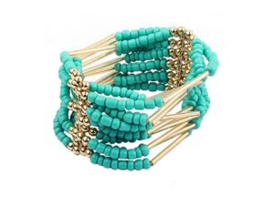 pulsera elastica silvercraft pulseraperlas frontal