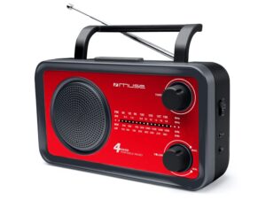 radio portatil muse radiom 05red frontal