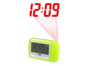 reloj despertador trevi pj3027verde frontal