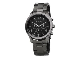 reloj analogico august steiner as8098bk frontal