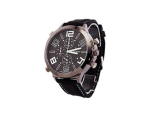 reloj unisex diseno v6negro frontal