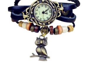 collana gufo orologio relojbuhoaz frontal