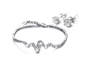 brazalete swarovskielements pendientes frontal