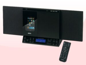 sistema sonido aeg mc4450ip frontal
