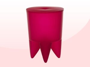 taburete diseno rosa bubu frontal