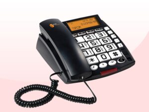 telefono teclas topcom ts 6652 frontal