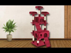 albero gioco tiragraffi chollitos frontal
