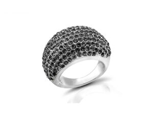 anello pave swarovskielements ani pave ng 13 frontal