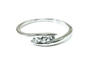 anello trilogy diamanti trilogy ag 16 frontal