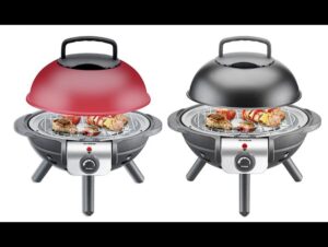 mini barbecue grill chollitos frontal